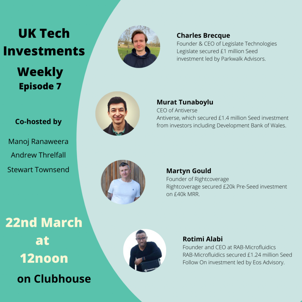 UK Tech Investment Weekly Episode 7